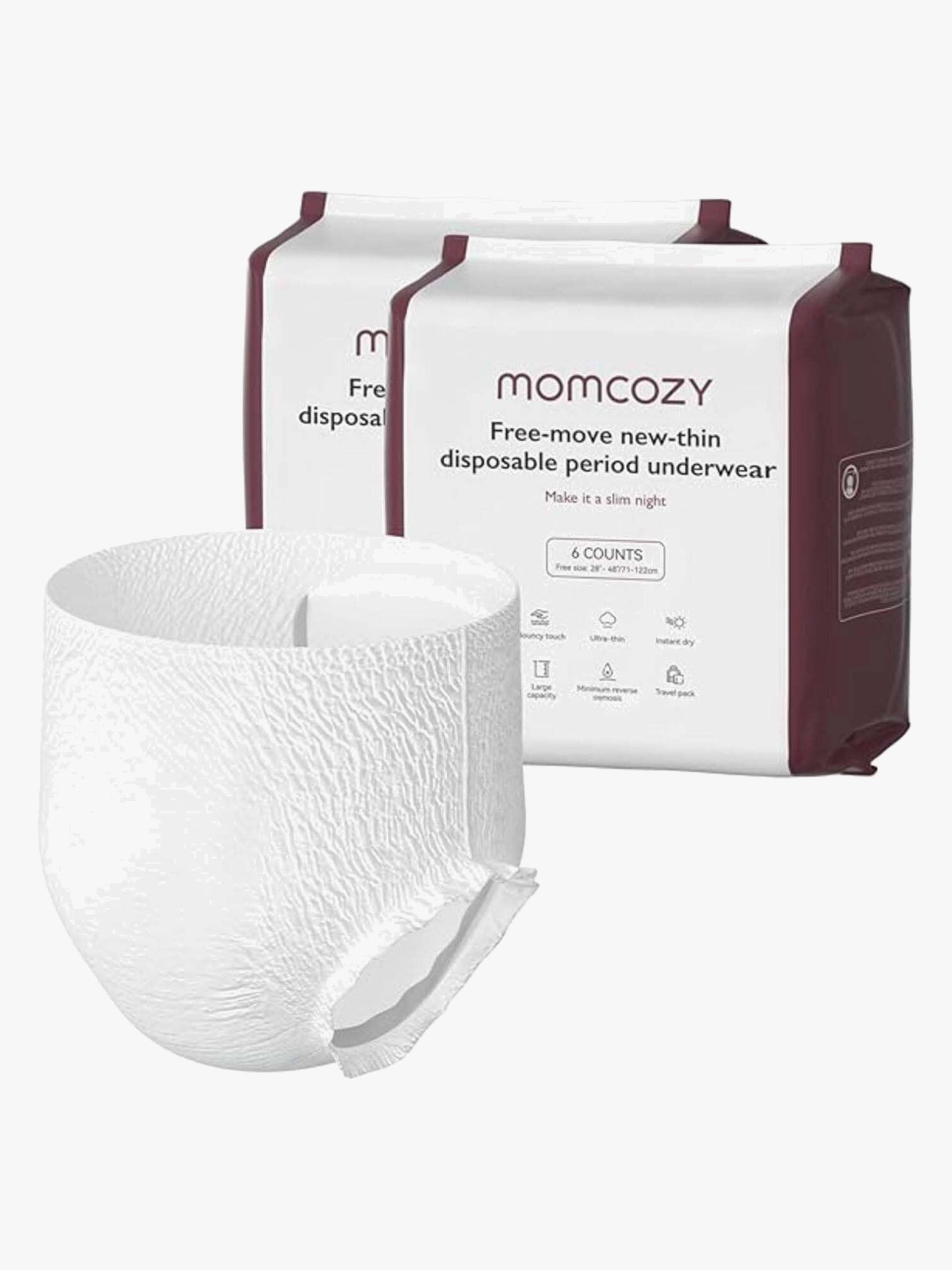 Momcozy Postpartum Einwegunterhosen 12er-Pack, Weiß Momcozy Postpartum Einwegunterhosen 12er-Pack, Weiß von Momcozy