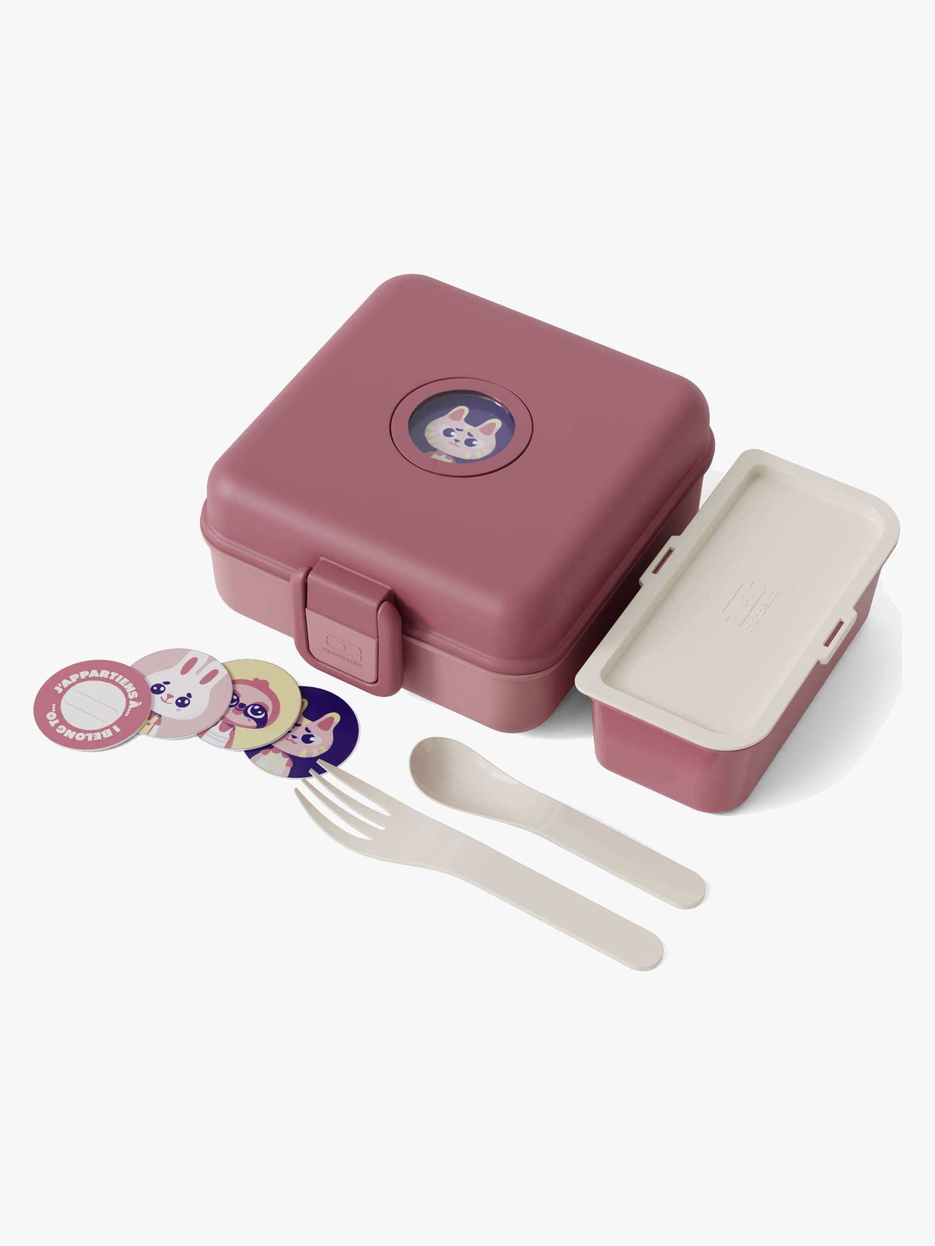 Monbento Snacky Bento Brotdose, Pink Blush Monbento Snacky Bento Brotdose, Pink Blush von Monbento