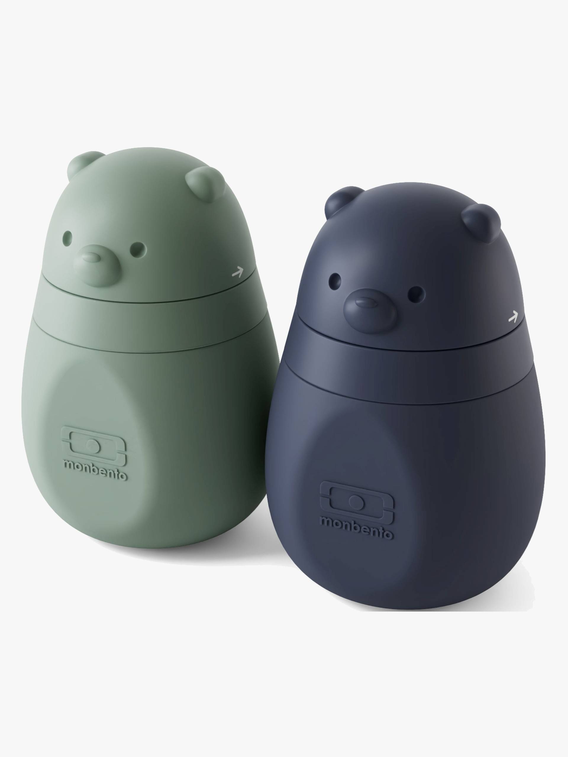 Monbento Yummy Quetschbeutel 2er-Pack, Natural Blue/Green Monbento Yummy Quetschbeutel 2er-Pack, Natural Blue/Green von Monbento