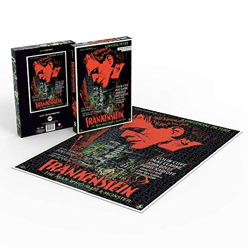 Frankenstein Premium Puzzle von Francesco Francavilla - 1000 Teile Frankenstein Premium Puzzle von Francesco Francavilla - 1000 Teile von Mondo Games