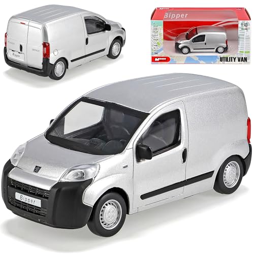 Mondo Motors Peugeot Bipper Kasten Silber Transporter 1/43 Modellauto Modell Auto Mondo Motors Peugeot Bipper Kasten Silber Transporter 1/43 Modellauto Modell Auto von Mondo Motors