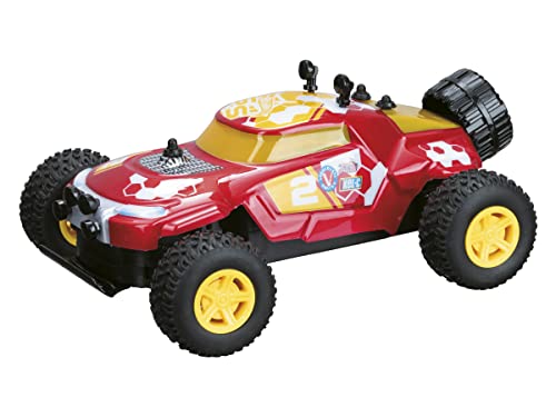Mondo Motors Hot Wheels Dune Monster ferngesteuertes Auto im Maßstab 1:24, Doppelfrequenz, bis zu 10 km/h Geschwindigkeit, Gehäuse aus Lexan, Full Function für Kinder, 63682 von Mondo