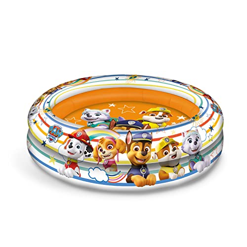 Mondo Toys - PAW PATROL| 2 Rings Pool - aufblasbares Baby-Pool - 2 Ringe - Durchmesser 100 cm - +10 Monate - 16911 von Mondo