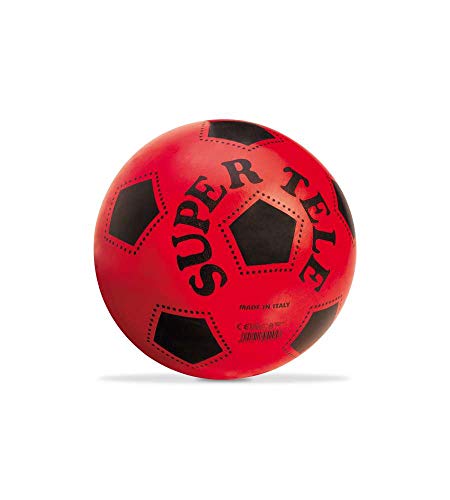 Mondo 4204 Toys Super Tele Fußball, für Mädchen/Jungen, rot/weiß/gelb/blau, 04204 Mondo 4204 Toys Super Tele Fußball, für Mädchen/Jungen, rot/weiß/gelb/blau, 04204 von Mondo