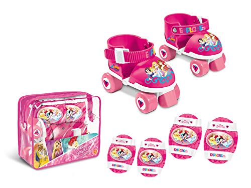 Mondo 18488 Motors Prinzessin Rollschuhe und Schutz Pads in Beutel von Mondo