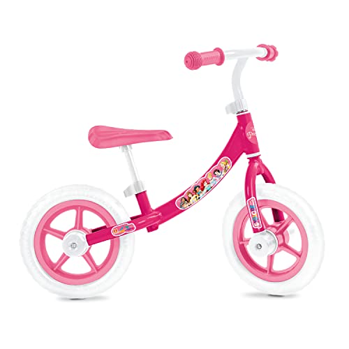 Mondo-28500 Princess Balance Bike, weiß-pink, 28500 von Mondo