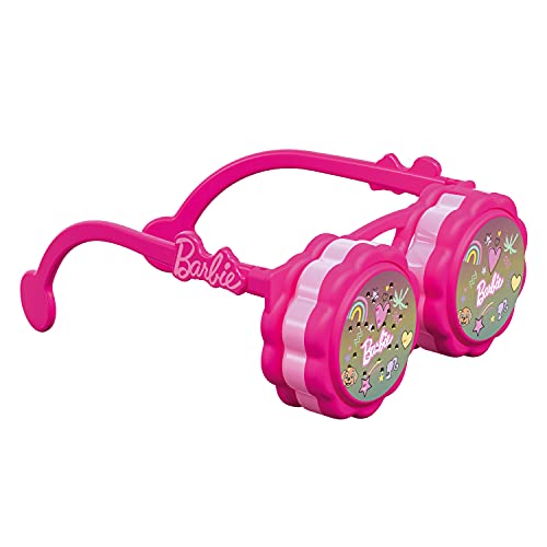 Mondo 40003 Barbie Sonnenbrille, Spielzeugbrille mit Kinderschminke, enthält Lidschatten und Applikator, mit Bluetooth-Lautsprecher, Spielzeug ab 5 Jahre von Mondo