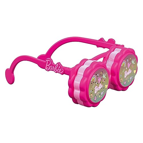 Mondo 40003 Barbie Sonnenbrille, Spielzeugbrille mit Kinderschminke, enthält Lidschatten und Applikator, mit Bluetooth-Lautsprecher, Spielzeug ab 5 Jahre von Mondo