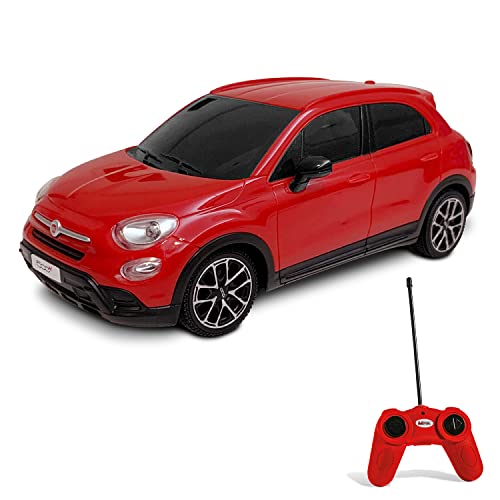 Mondo Motors, FIAT 500 X, Modell im Maßstab 1: 24, Geschwindigkeit bis zu 8 km / h, Spielzeugauto für Kinder - 63422 von Mondo