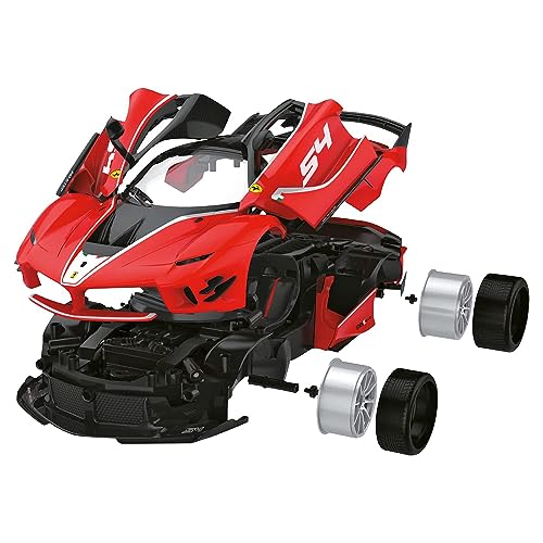 Mondo 63691 RC Kit Ferrari FXXK Evo, Geschwindigkeit 8 km/h, Maßstab 1:18, rot von Mondo