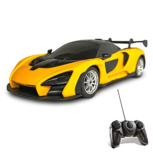 Mondo Motors, MC LAREN SENNA, Modell im Maßstab 1: 24, Geschwindigkeit bis zu 8 km / h, Spielzeugauto für Kinder - 63644 von Mondo