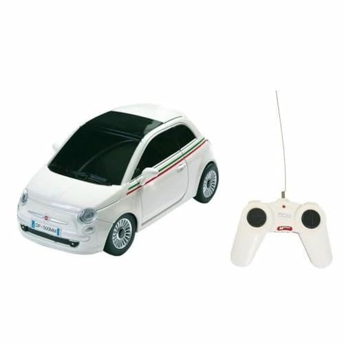 MONDO Motors, FIAT 500, Modell im Maßstab 1: 24, Geschwindigkeit bis zu 8 km/h, Spielzeugauto für Kinder - 63001 von Mondo