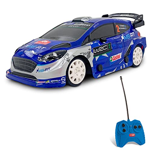 Mondo Motors, FORD FIESTA WRC, Modell im Maßstab 1: 28, Geschwindigkeit bis zu 8 km / h, Spielzeugauto für Kinder - 63543 von Mondo
