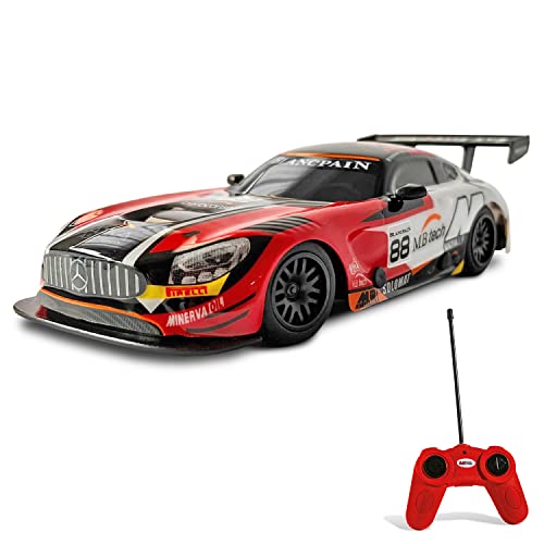 Mondo Motors, MERCEDES AMG GT3, Modell im Maßstab 1: 24, Geschwindigkeit bis zu 8 km / h, Spielzeugauto für Kinder - 63365 Mondo Motors, MERCEDES AMG GT3, Modell im Maßstab 1: 24, Geschwindigkeit bis zu 8 km / h, Spielzeugauto für Kinder - 63365 von Mondo