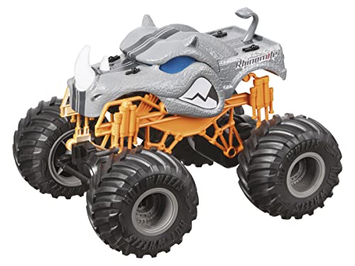 Mondo Motors 63684 Hot Wheels Monster Trucks Rhinomite, ferngesteuertes Auto für Kinder mit Licht- und Soundeffekten, 20 x 28 x 23 cm, mit Fernbedienung, Spielzeug ab 3 bis 8 Jahre, Livrea Hot Wheels Mondo Motors 63684 Hot Wheels Monster Trucks Rhinomite, ferngesteuertes Auto für Kinder mit Licht- und Soundeffekten, 20 x 28 x 23 cm, mit Fernbedienung, Spielzeug ab 3 bis 8 Jahre, Livrea Hot Wheels von Mondo