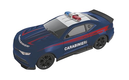 Mondo Motors Fernsteuerung Carabinieri, Modell im Maßstab 1:16, bis zu 10 km/h Geschwindigkeit, Spielzeugauto für Kinder 63812 von Mondo