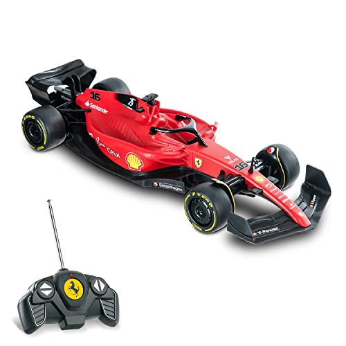 Mondo Motors - Ferrari F1-75 - Ferngesteuertes Formel-1-Auto - Maßstab 1:18-2,4 GHz - Rot - 63742 von Mondo