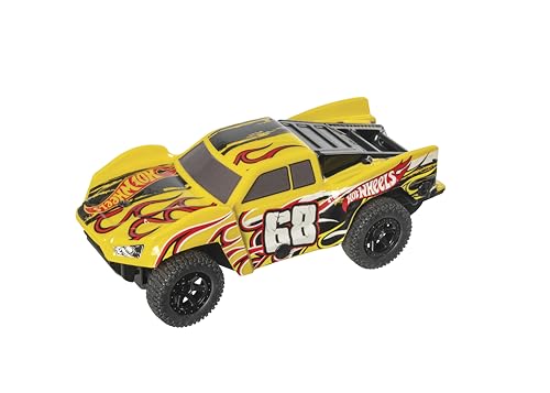 Mondo Motors Hot Wheels Baja Truck 1:24 Modell, bis zu 8 km/h, Spielzeugauto für Kinder 63823, Gelb Mondo Motors Hot Wheels Baja Truck 1:24 Modell, bis zu 8 km/h, Spielzeugauto für Kinder 63823, Gelb von Mondo