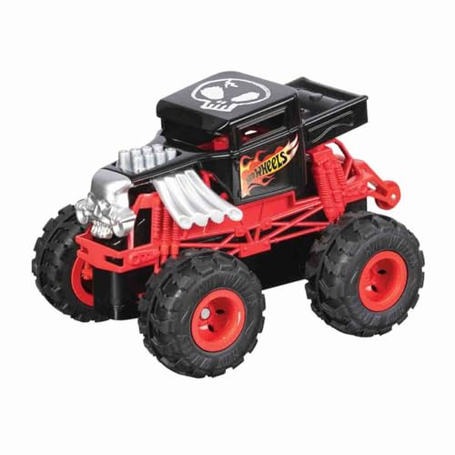 Mondo Motors - Hot Wheels Mini Monster Trucks, ferngesteuertes Auto für Kinder mit Licht- und Soundeffekten, 1 von 4 Modellen, mit Fernbedienung, Spielzeug ab 3 bis 8 Jahre,Hot Wheels von Mondo