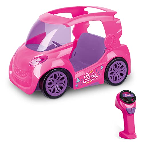 Mondo Motors - Mattel Barbie City Car 2.4 GHz - für Kinder - Realistische Details - Fuchsia - 63698 von Mondo