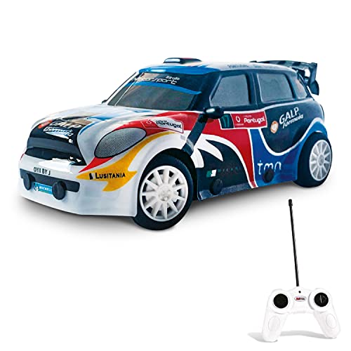 Mondo Motors, MINI COUNTRYMAN JCW WRC, Modell im Maßstab 1: 24, Geschwindigkeit bis zu 8 km / h, Spielzeugauto für Kinder - 63362 von Mondo