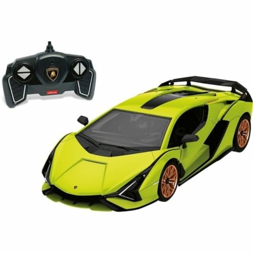Mondo Motors RC Kit Lamborghini Sian, Geschwindigkeit 8 km/h, Maßstab 1:18, Grün, 63692 von Mondo