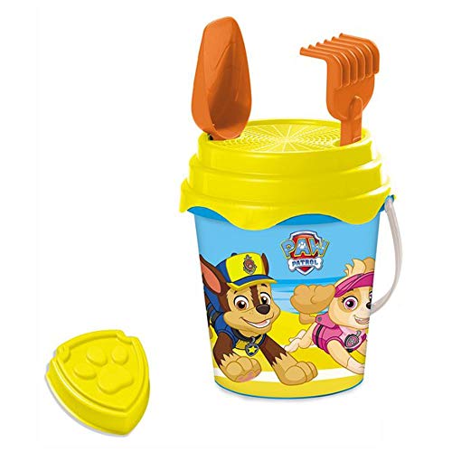 Mondo Toys - BUCKET SET + MOULD PAW PATROL - Sandeimer Set ø17 cm - 5-Teiliges Strandspielzeug Set für Kinder ab 3 Jahren, Strandset - 28321 Mondo Toys - BUCKET SET + MOULD PAW PATROL - Sandeimer Set ø17 cm - 5-Teiliges Strandspielzeug Set für Kinder ab 3 Jahren, Strandset - 28321 von Mondo