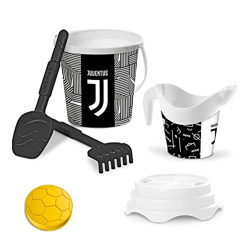 Mondo Toys - BUCKET SET + WATER CAN JUVENTUS - Sandeimer Set ø17 cm mit Giesser - 6-Teiliges Strandspielzeug Set für Kinder ab 3 Jahren, Strandset - 28627 Mondo Toys - BUCKET SET + WATER CAN JUVENTUS - Sandeimer Set ø17 cm mit Giesser - 6-Teiliges Strandspielzeug Set für Kinder ab 3 Jahren, Strandset - 28627 von Mondo