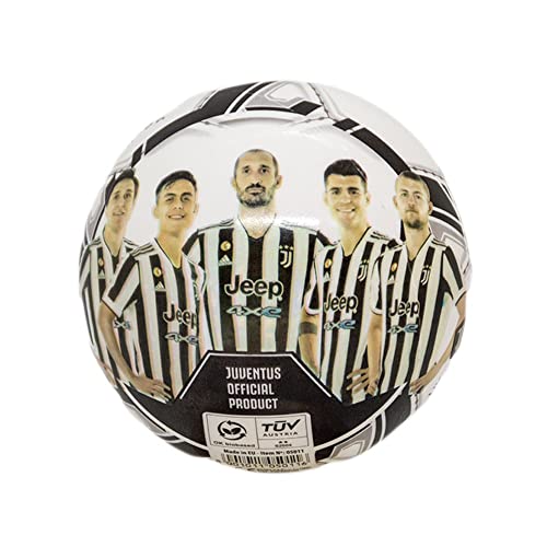Mondo Toys Fußball F.C. JUVENTUS Mini PVC für Mädchen/Jungen - Farbe weiß/schwarz - 05011 von Mondo