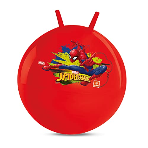 Mondo Toys - Känguru Design Spiderman Marvel - Drinnen & Draußen-wiederaufblasbar Sprungball Junge / Mädchen - 06961 von Mondo