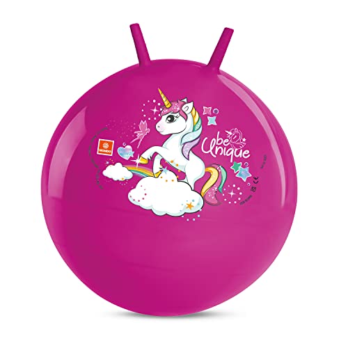 Mondo Toys - Känguru Design Unicorn - Drinnen & Draußen-wiederaufblasbar Sprungball Junge / Mädchen - 06601 von Mondo