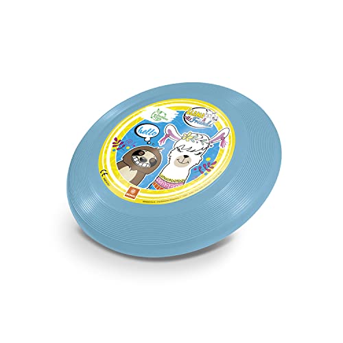 Mondo Toys – LLAMA % FRIENDS Flying Disc – Fresbee Fliegende Scheibe für Kinder – super leicht – 09142 von Mondo