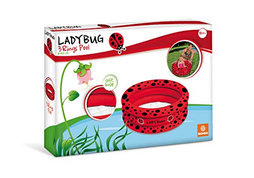 Mondo Toys-Lady Bug | 3 Rings Pool-Pool für Kinder, 3 Ringe, Durchmesser 65 cm, mit weichem Boden - 16854, Mehrfarbig, 16854 Mondo Toys-Lady Bug | 3 Rings Pool-Pool für Kinder, 3 Ringe, Durchmesser 65 cm, mit weichem Boden - 16854, Mehrfarbig, 16854 von Mondo