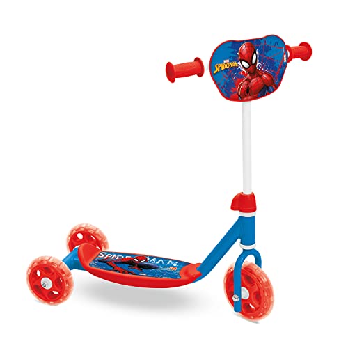 Mondo Toys - My First Scooter SPIDERMAN Scooter Baby 3 Räder mit Tragetasche für Kinder ab 2 Jahren - 28692 von Mondo