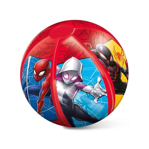 Mondo Toys - SPIDERMAN Beach Ball - Strandball, aufblasbar 50 cm, verziert in den Farben - 16929 von Mondo