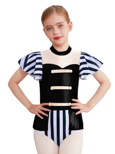 Monduelle Mädchen Zirkus Kostüm Ringmaster Outfits Farbblock Body Overall Zirkusdirektor Uniform Halloween Karneval Fasching Verkleidung Schwarz 158-164 Monduelle Mädchen Zirkus Kostüm Ringmaster Outfits Farbblock Body Overall Zirkusdirektor Uniform Halloween Karneval Fasching Verkleidung Schwarz 158-164 von Monduelle