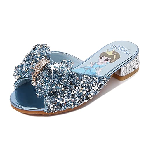 Monissy ELSA Prinzessinnenschuhe mit Absatz für Mädchen Kinder Slipper mit Pailletten Kristalle Pantoffeln für Kindergarten Geschen Geburtstagsfeiern Halloween Verkleidung Freizeit Zuhause, Blau, 26 Monissy ELSA Prinzessinnenschuhe mit Absatz für Mädchen Kinder Slipper mit Pailletten Kristalle Pantoffeln für Kindergarten Geschen Geburtstagsfeiern Halloween Verkleidung Freizeit Zuhause, Blau, 26 von Monissy