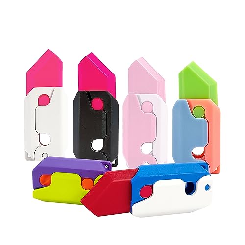 Funny Gravity Fidget Toy - Karotte Dekompression Spielzeug, 3D-Druck Fidget Sensory Toy Stress Relief Gadget kleines Geschenk für Freunde Kinder (Schwarz) von Monivi