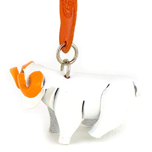 MONKIMAU Schlüsselanhänger Schaf Figur aus Leder MONKIMAU Schlüsselanhänger Schaf Figur aus Leder von MONKIMAU