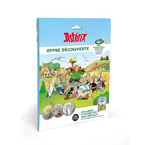Monnaie de Paris 10011361540001 Asterix Mini-Medaillen-Überraschungsset von Monnaie de Paris