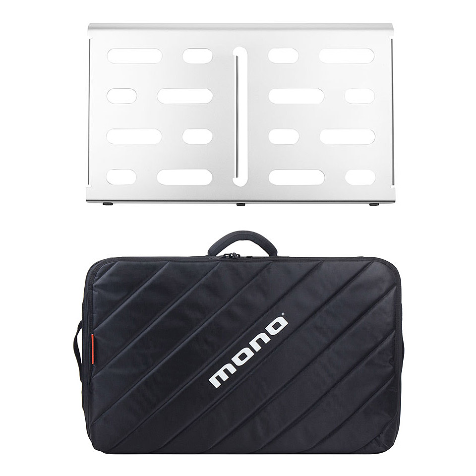 Mono Medium Silver inkl. Tour V2 Bag Pedalboard von Mono