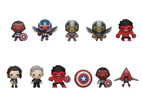 Captain America: Brave New World Blind Bag Surprise - Sammelfiguren & Zubehör - Lustiges Unboxing-Erlebnis für Kinder & Sammler (1 Stück) von Monogram International
