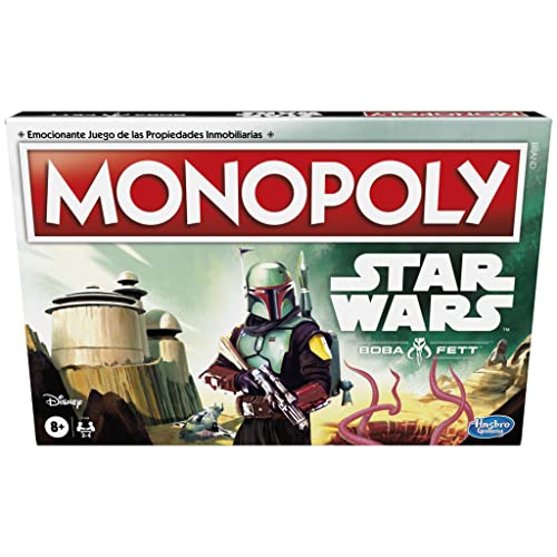 Hasbro Monopoly Brettspiel Stars Wars Boba Fett, F5394105 von Monopoly