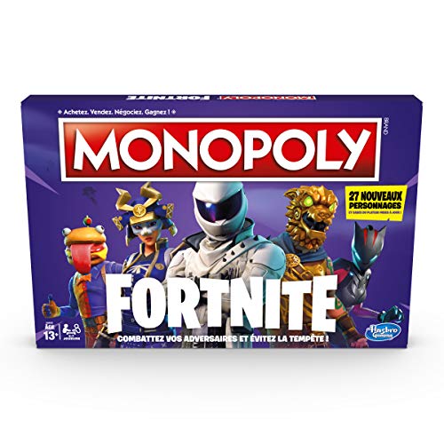 Monopoly Fortnite, Brettspiel, französische Version von Monopoly