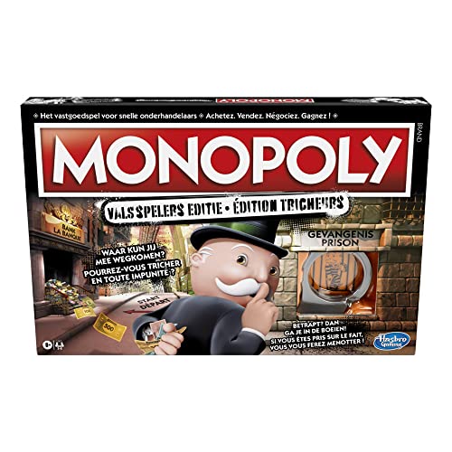 Hasbro E1871197 NL/FR Monopoly Valsspelers Editie von Monopoly