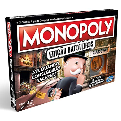 Hasbro Monopoly Bathsteire, Mehrfarbig, Portugiesische Version Hasbro Monopoly Bathsteire, Mehrfarbig, Portugiesische Version von Monopoly