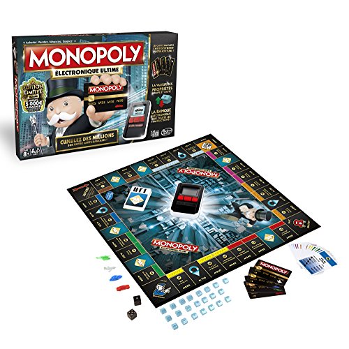 Hasbro – b6677 – Brettspiel – Monopoly Ultimate Banking[Exklusiv bei Amazon] (französische Version) von Monopoly