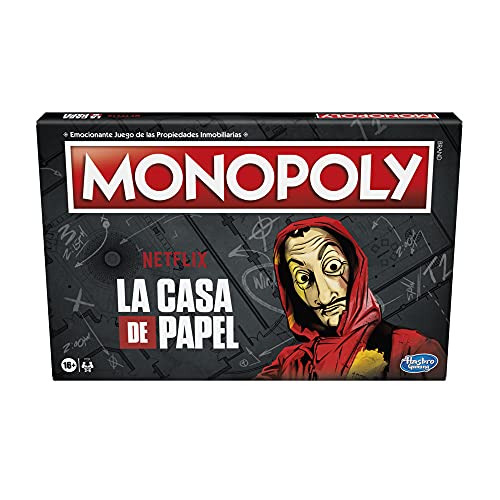 Monopoly: La casa de Papel - Brettspiel für Erwachsene und Jugendliche ab 16 Jahren von Monopoly