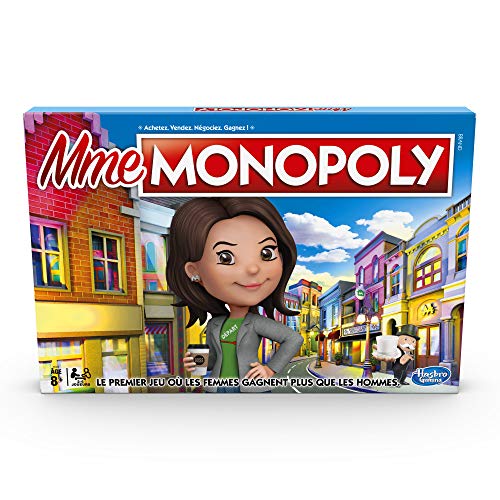Madame Monopoly Gesellschaftsspiel – Brettspiel – französische Version von Monopoly