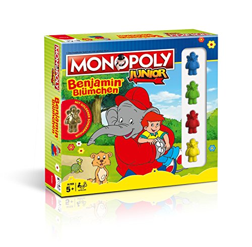 Winning Moves - Monopoly Junior - Benjamin Blümchen Collector's Edition inkl. Figur von Winning Moves